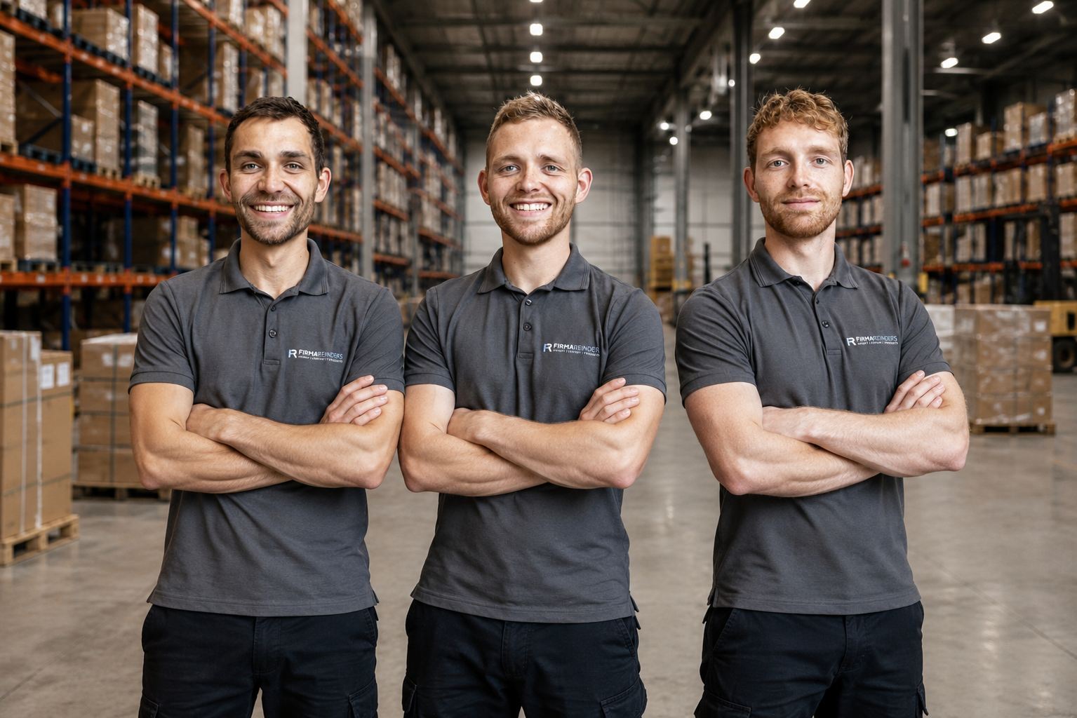 Gerwen, Marnix e Stefan Reinders nel magazzino di Hardenberg